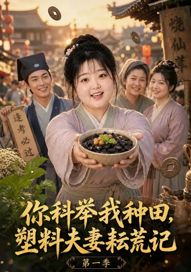 《你科举我种田，塑料夫妻耘荒记第一季&你科举我种田塑料夫妻耘荒记第一季（100集）AI短剧》短剧全集免费在线观看-CD网盘社