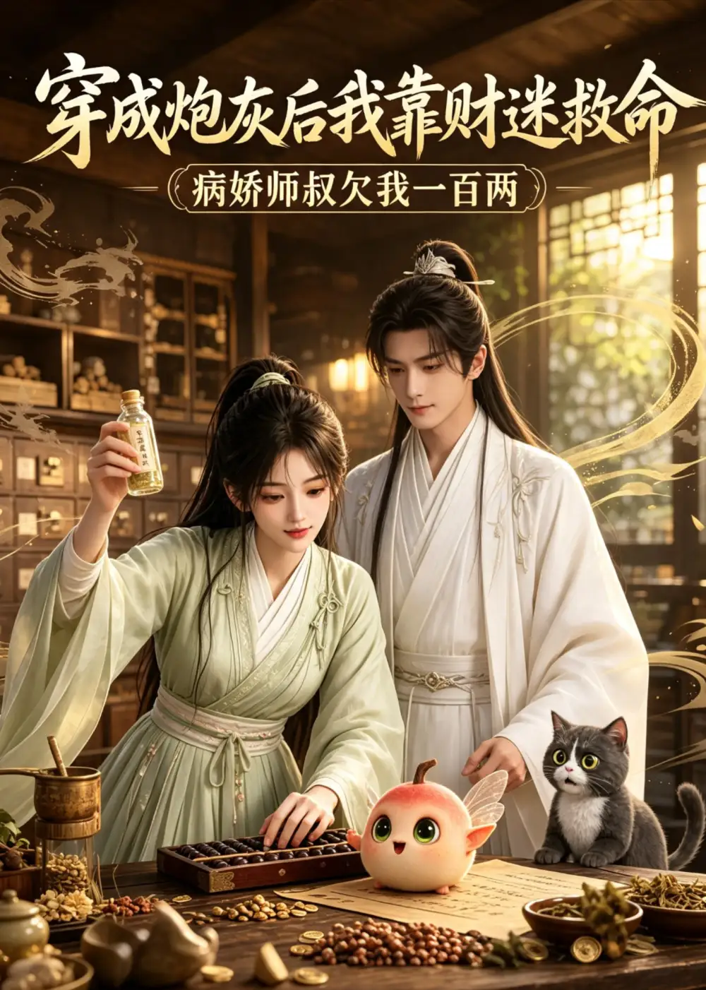 穿成炮灰后我靠财迷救命（61集）AI短剧全集免费在线观看 - 第一搜
