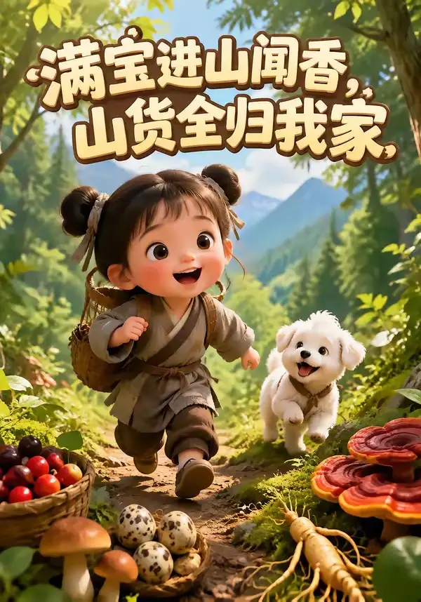 满宝进山闻香，山货全归我家&满宝进山闻香山货全归我家（203集） AI短剧全集免费在线观看 - 第一搜