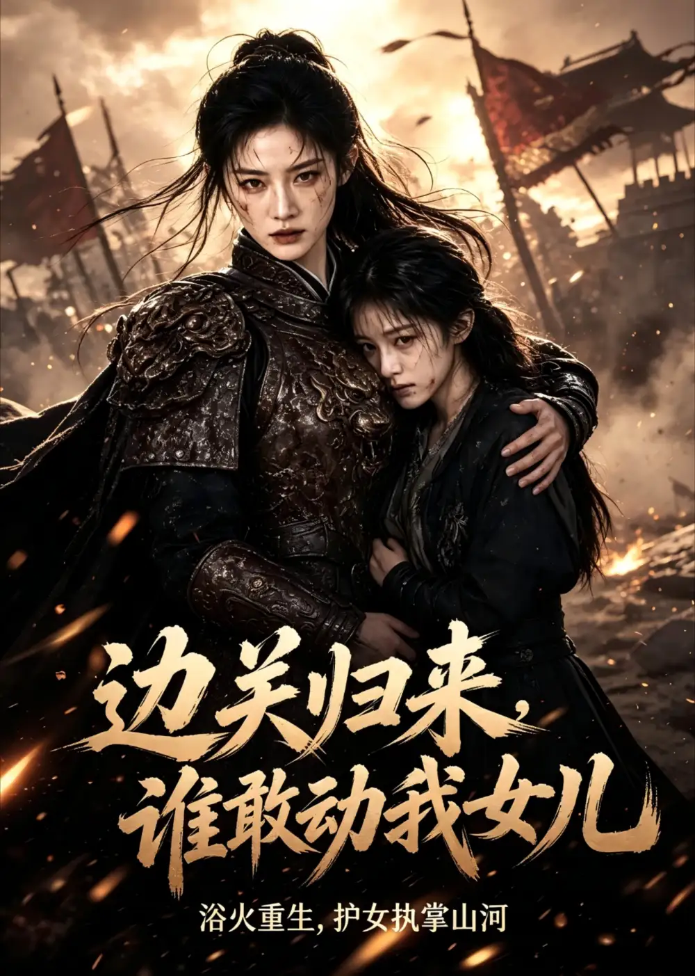 《边关归来，谁敢动我女儿&边关归来谁敢动我女儿（49集）AI短剧》短剧全集免费在线观看-CD网盘社