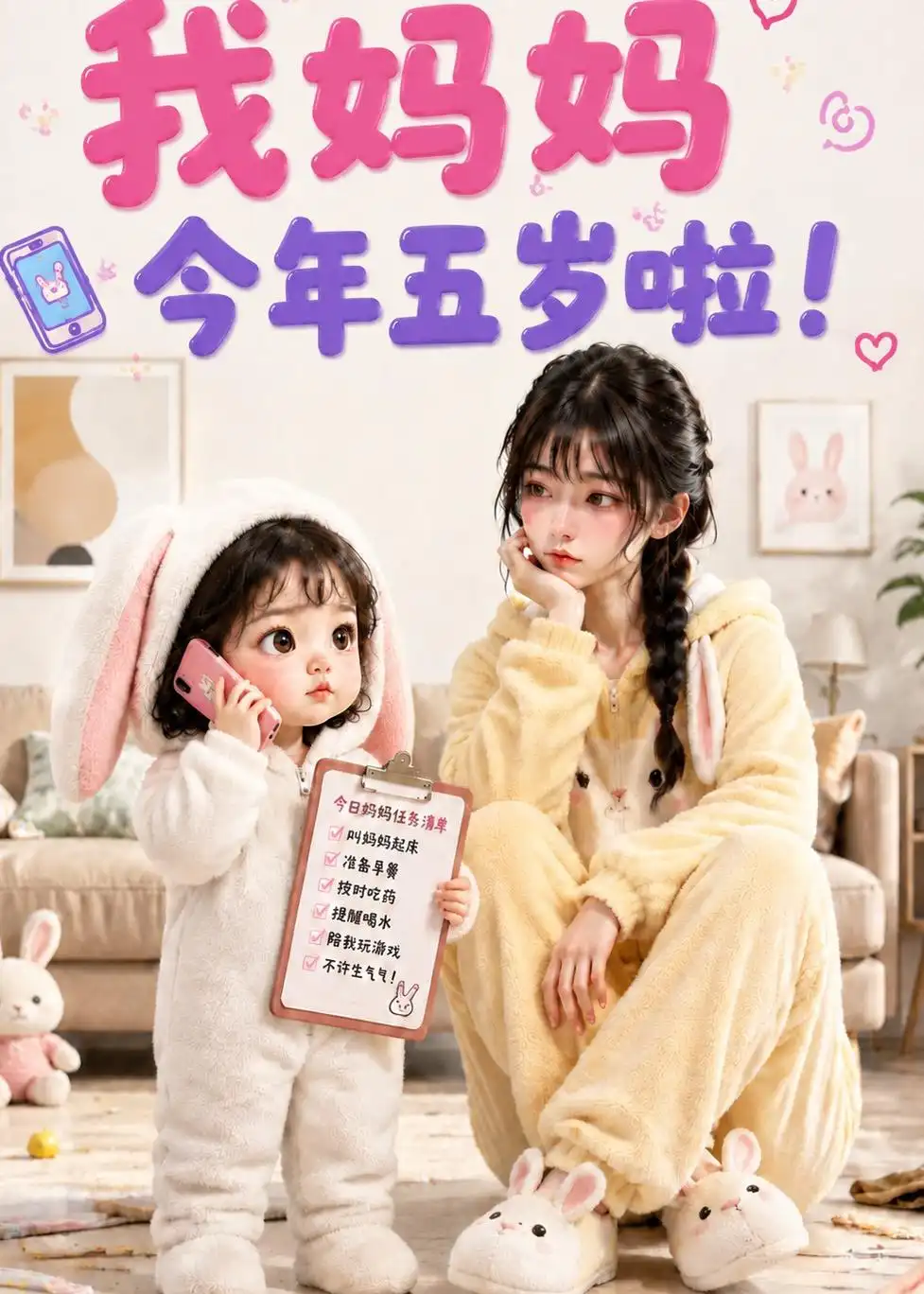 《我妈妈今年五岁啦！&我妈妈今年五岁啦（21集）AI短剧》短剧全集免费在线观看-CD网盘社