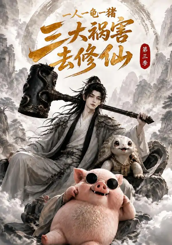 一人一龟一猪，三大祸害去修仙第三季&一人一龟一猪三大祸害去修仙第三季（141集）AI短剧全集免费在线观看 - 第一搜