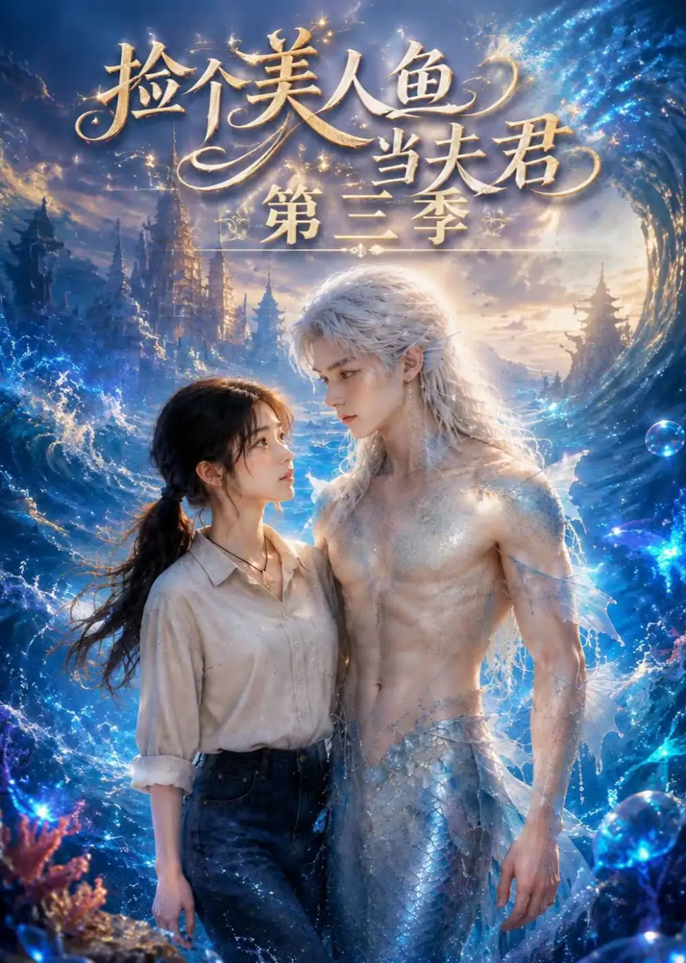 《捡个美人鱼当夫君第三季（76集） AI短剧》短剧全集免费在线观看-布伊影视网
