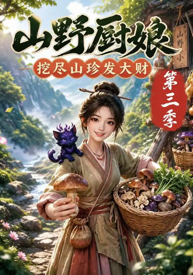 山野厨娘，挖尽山珍发大财第三季&山野厨娘挖尽山珍发大财第三季（78集）AI短剧全集免费在线观看 - 第一搜