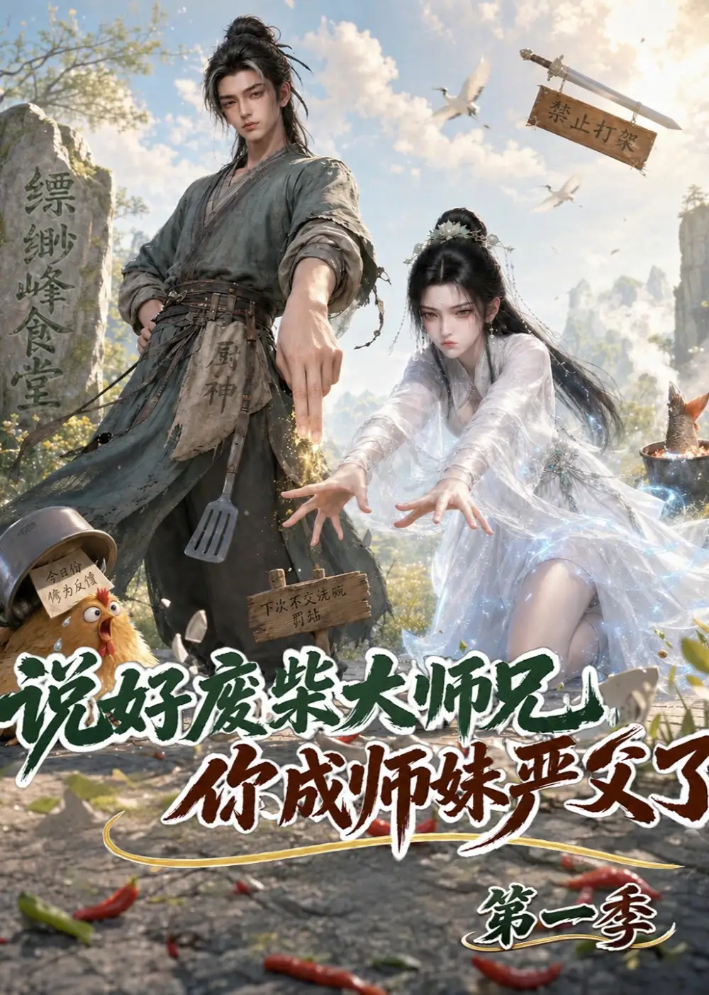 《说好废柴大师兄，你成师妹严父了第一季&说好废柴大师兄你成师妹严父了第一季（10集）AI短剧》短剧全集免费在线观看-布伊影视网
