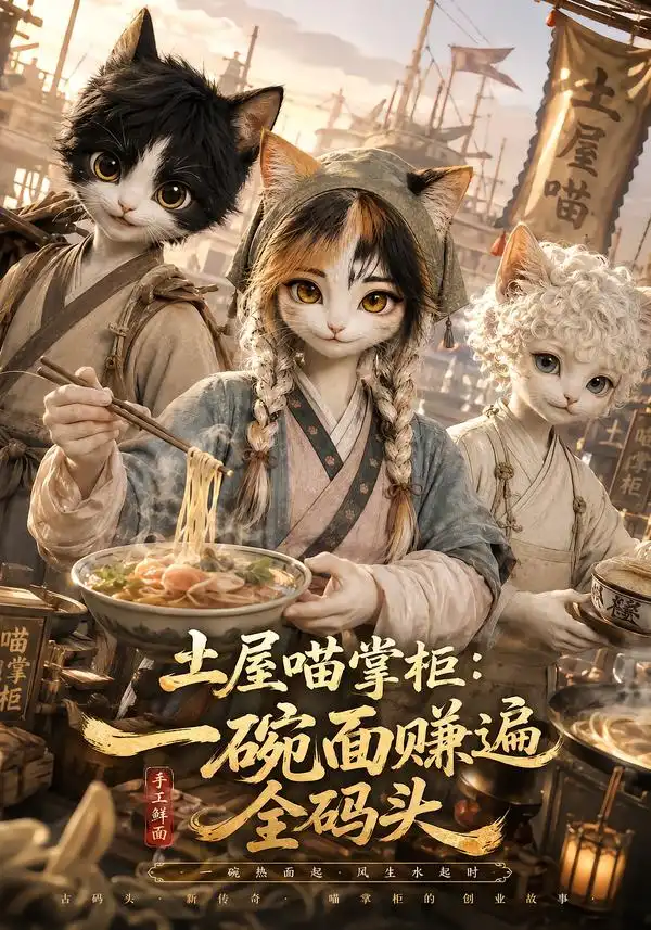 《土屋喵掌柜：一碗面赚遍全码头&土屋喵掌柜一碗面赚遍全码头（66集）AI短剧》短剧全集免费在线观看-CD网盘社