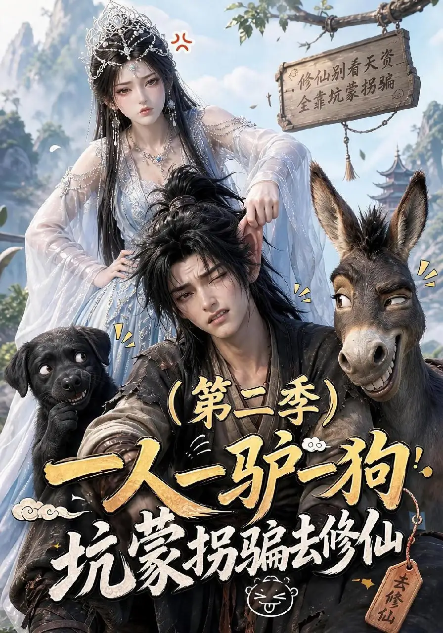 一人一驴一狗坑蒙拐骗去修仙第二季（50集）AI短剧全集免费在线观看 - 第一搜