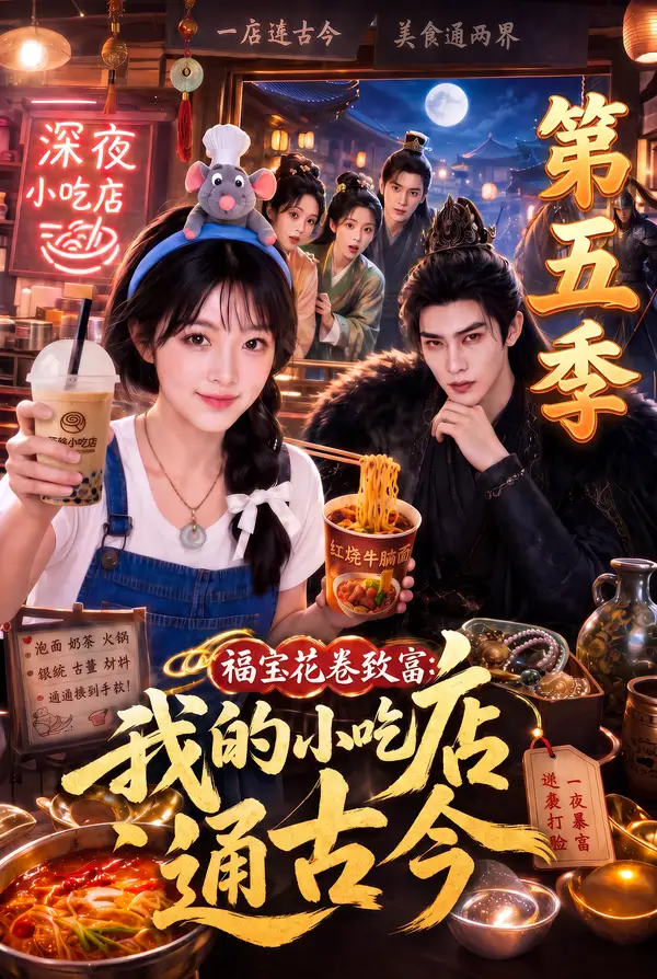 福宝花卷致富：我的小吃店通古今第五季&福宝花卷致富我的小吃店通古今第五季（160集）AI短剧全集免费在线观看 - 第一搜