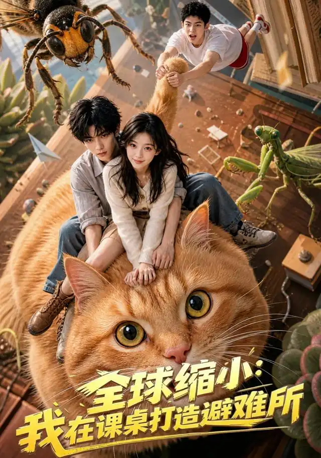《全球缩小：我在课桌打造避难所&全球缩小我在课桌打造避难所（80集）AI短剧》短剧全集免费在线观看-布伊影视网