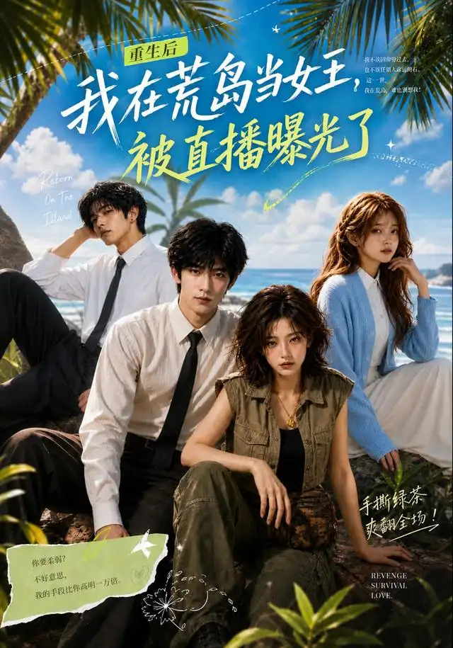 《重生后我在荒岛当女王，被直播曝光了&重生后我在荒岛当女王被直播曝光了（30集）AI短剧》短剧全集免费在线观看-CD网盘社