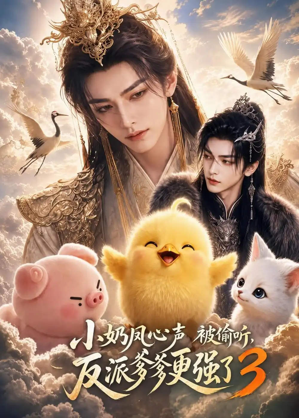 《小奶凤心声被偷听，反派爹爹更强了3&小奶凤心声被偷听反派爹爹更强了3（168集）AI短剧》短剧全集免费在线观看-CD网盘社