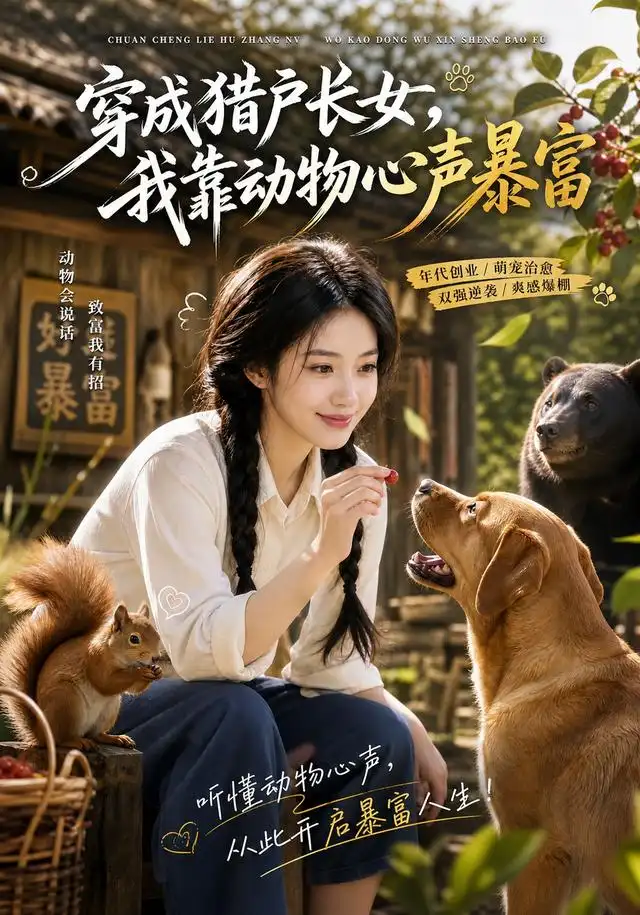 穿成猎户长女，我靠动物心声暴富&穿成猎户长女我靠动物心声暴富（86集）AI短剧全集免费在线观看 - 第一搜
