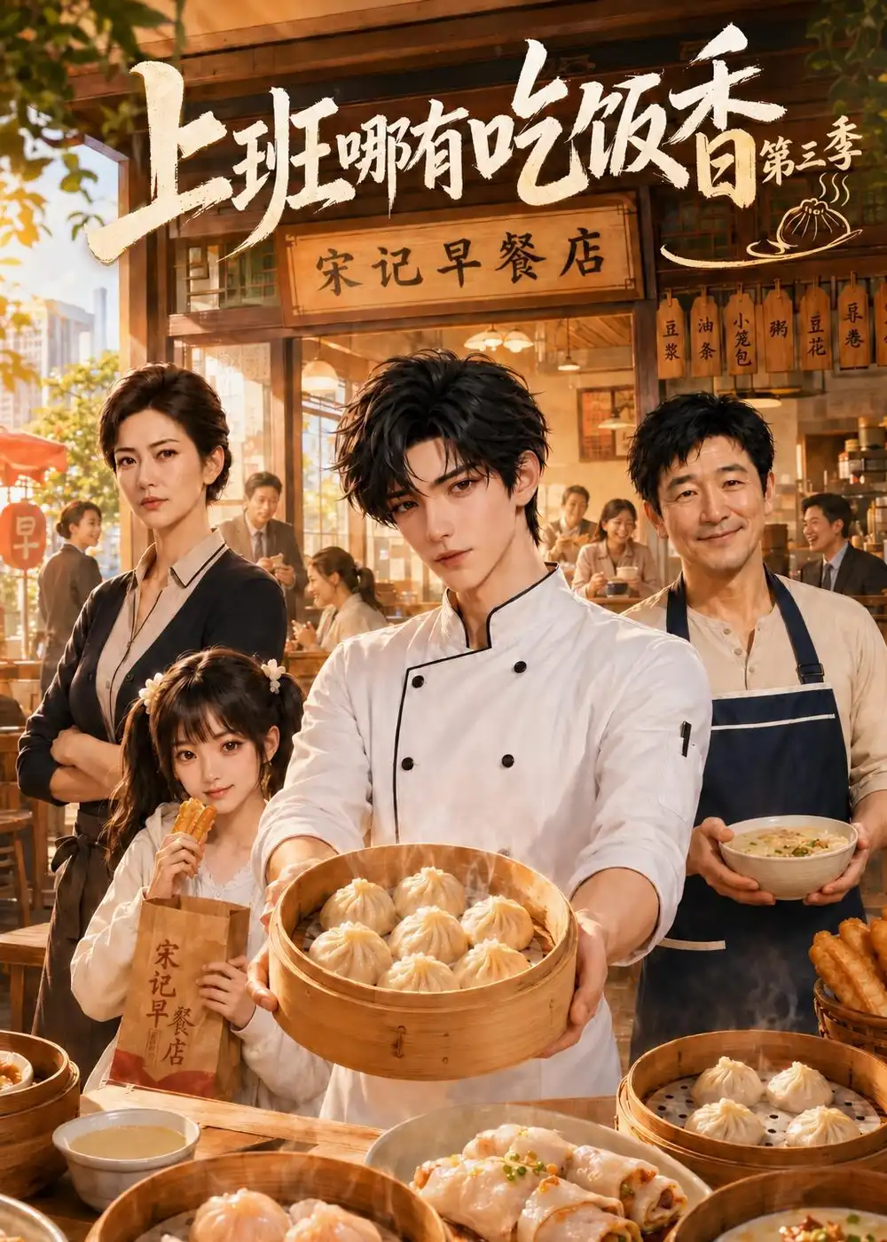 《上班哪有吃饭香第三季（158集）AI短剧》短剧全集免费在线观看-CD网盘社