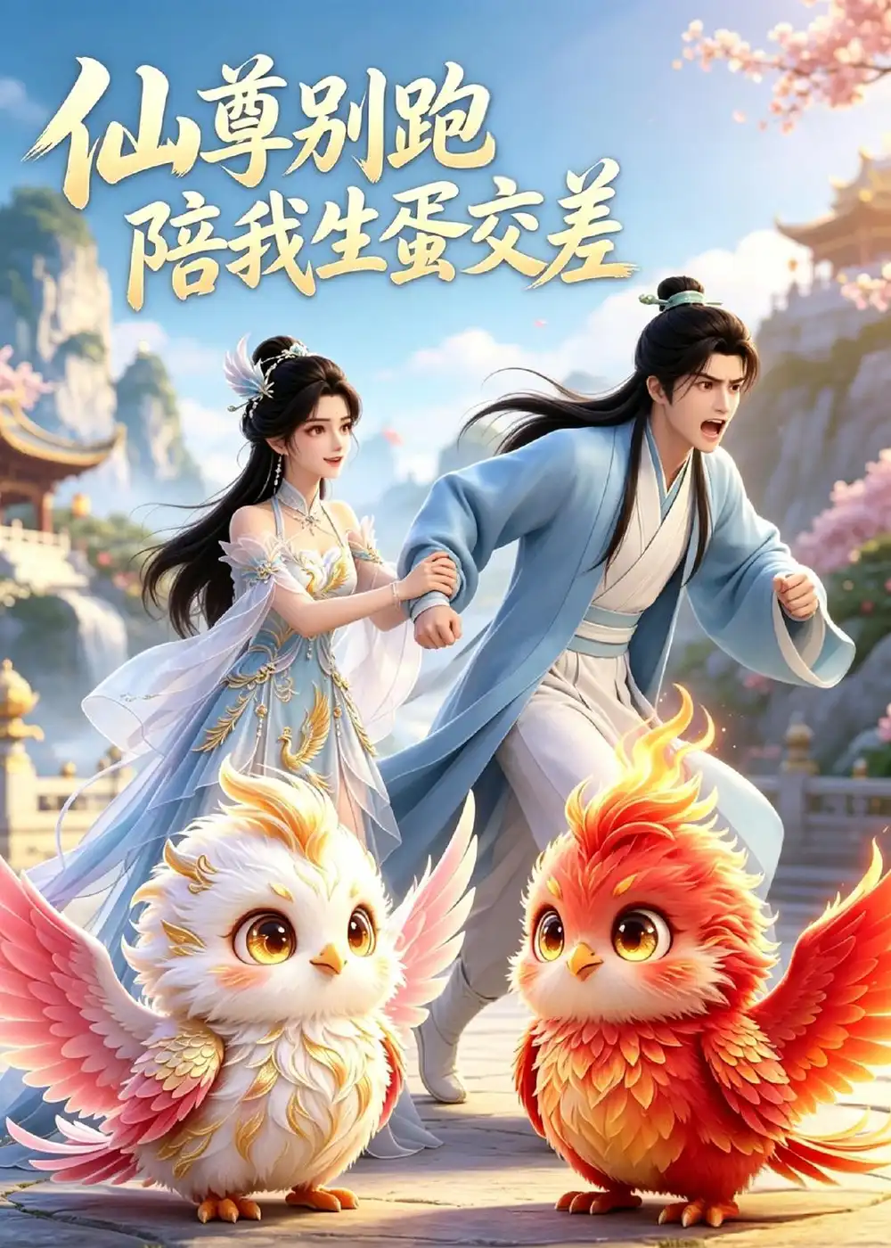 《仙尊别跑，陪我生蛋交差&仙尊别跑陪我生蛋交差（19集）AI短剧》短剧全集免费在线观看-CD网盘社