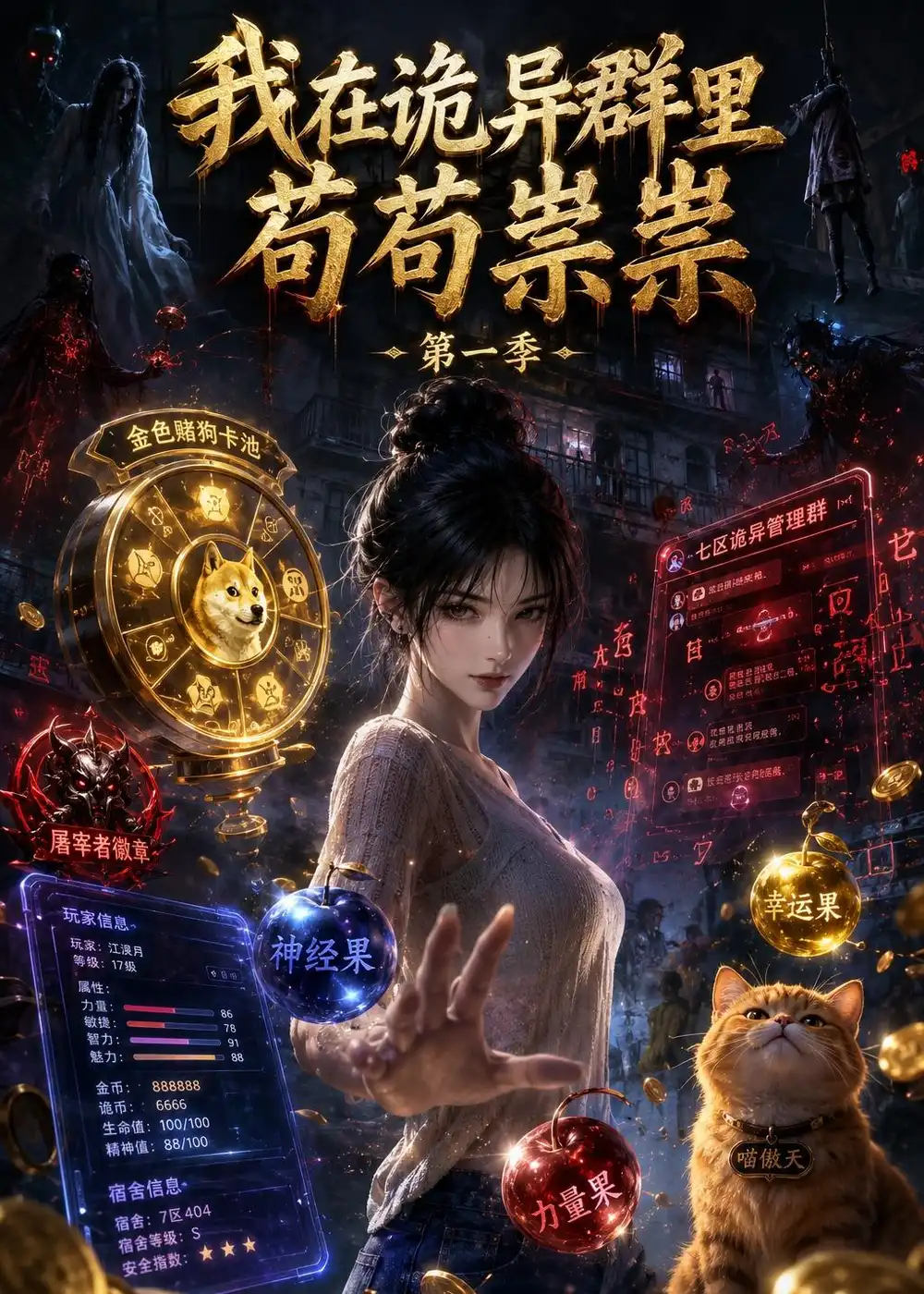 《我在诡异群里苟苟祟祟第一季（74集）AI短剧》短剧全集免费在线观看-CD网盘社