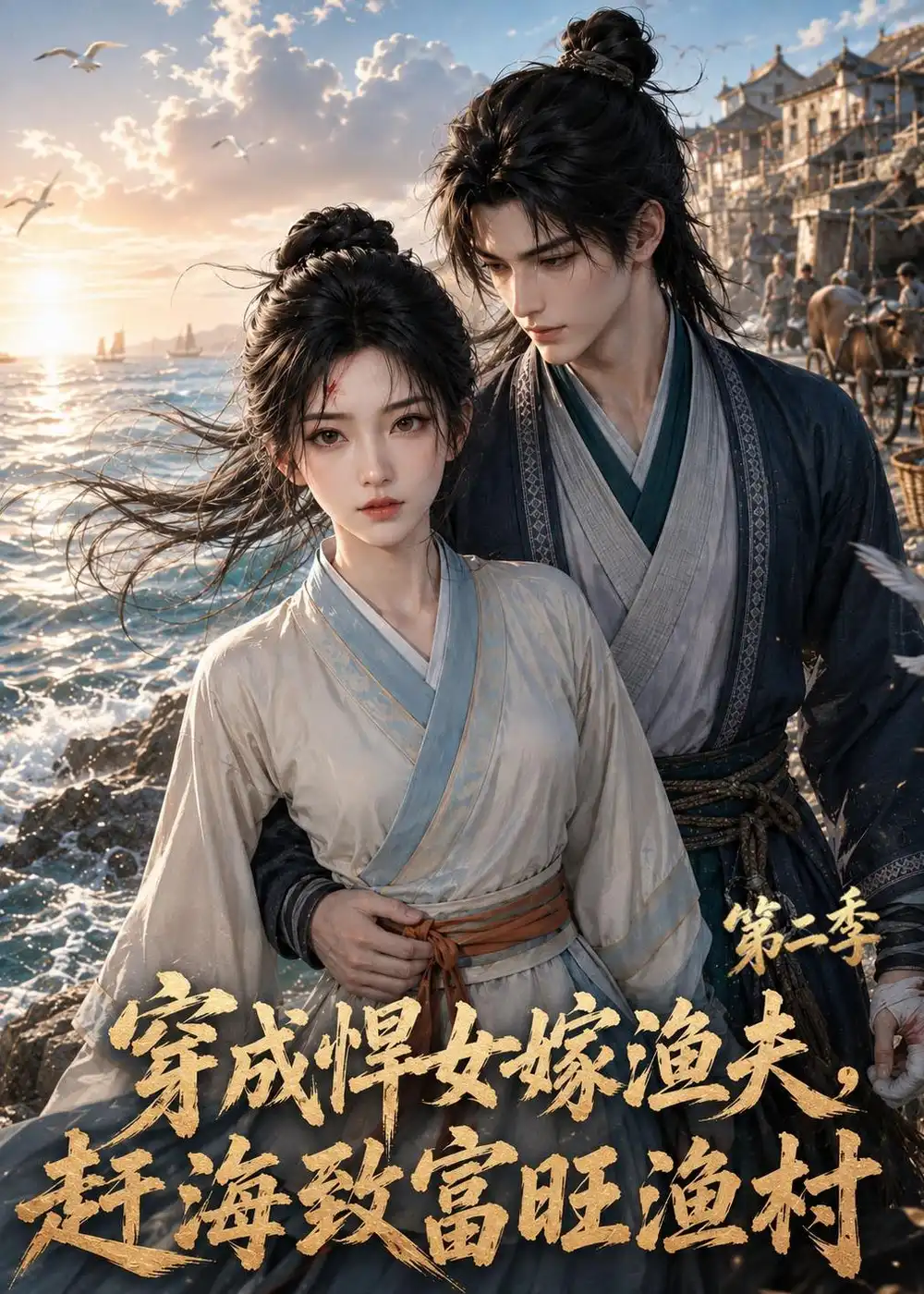 《穿成悍女嫁渔夫，赶海致富旺渔村第二季&穿成悍女嫁渔夫赶海致富旺渔村第二季（52集）AI短剧》短剧全集免费在线观看-CD网盘社