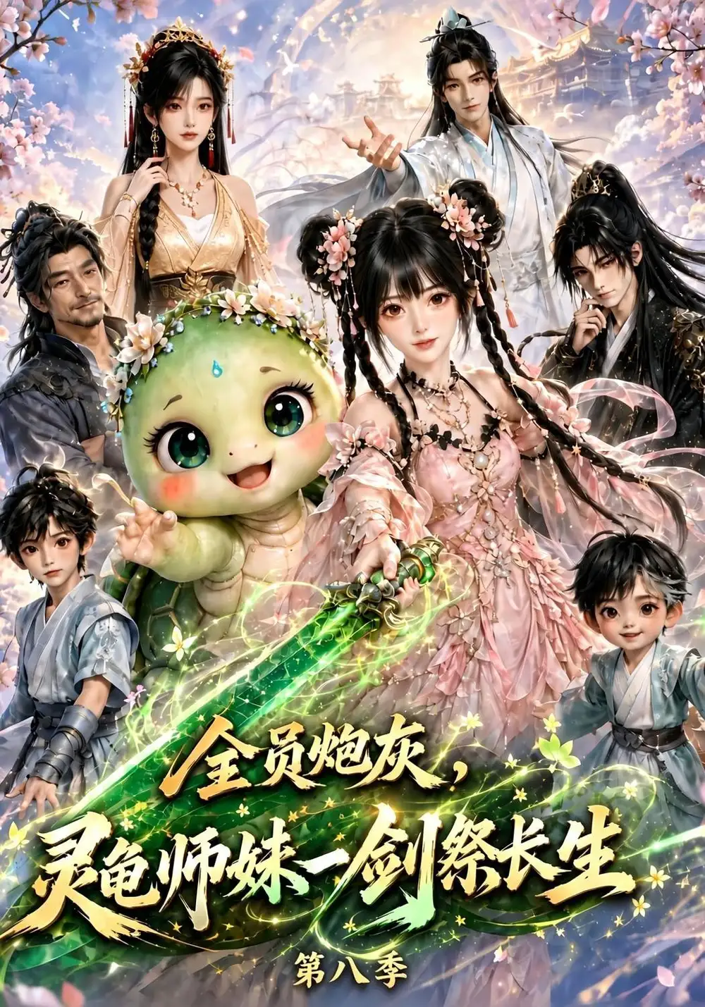 《全员炮灰，灵龟师妹一剑祭长生第八季&全员炮灰灵龟师妹一剑祭长生第八季（158集） AI短剧》短剧全集免费在线观看-CD网盘社