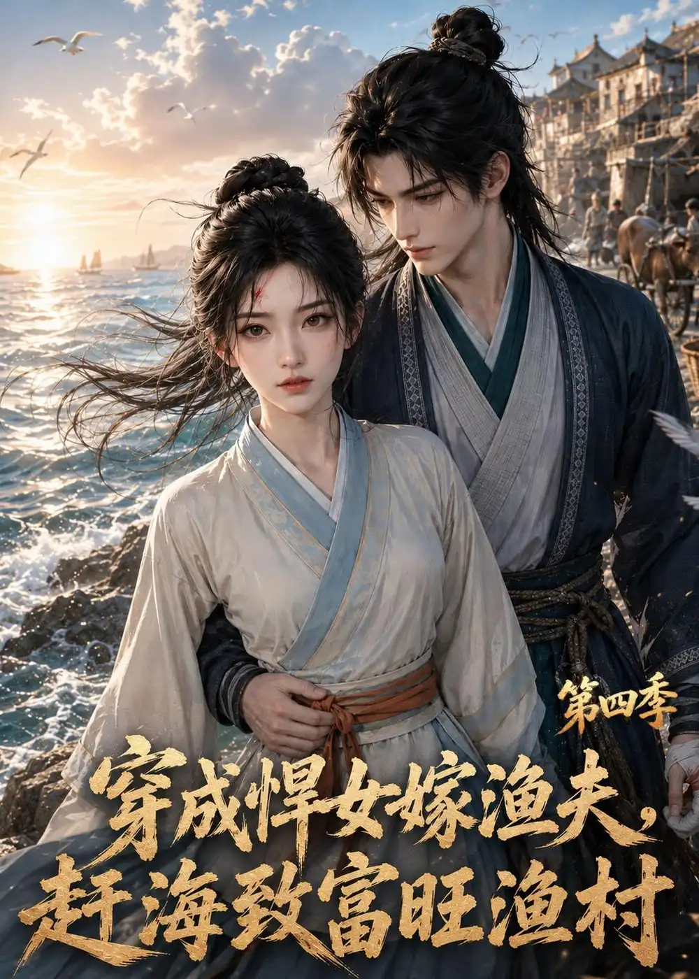 《穿成悍女嫁渔夫，赶海致富旺渔村第四季&穿成悍女嫁渔夫赶海致富旺渔村第四季（112集）AI短剧》短剧全集免费在线观看-CD网盘社