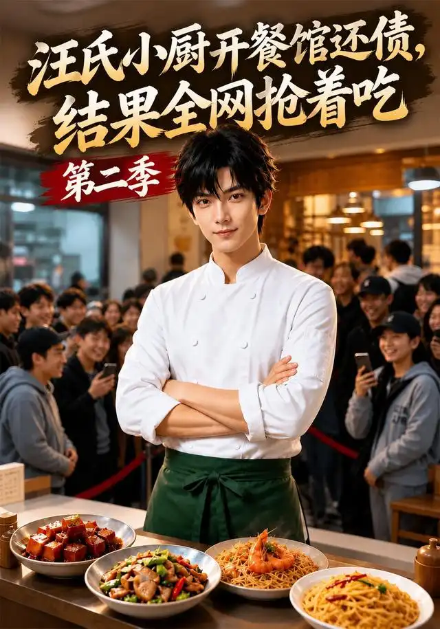 《汪氏小厨开餐馆还债，结果全网抢着吃第二季&汪氏小厨开餐馆还债结果全网抢着吃第二季（147集）AI短剧》短剧全集免费在线观看-CD网盘社