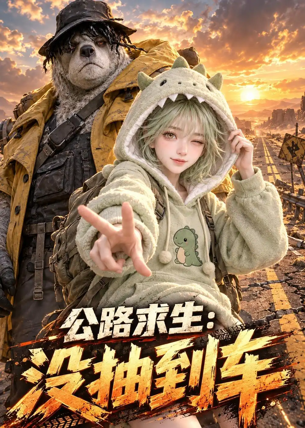 《公路求生：没抽到车&公路求生没抽到车（124集） AI短剧》短剧全集免费在线观看