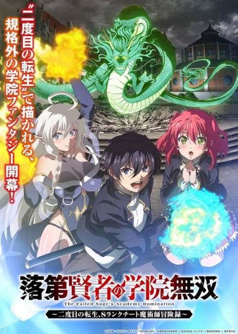 [日剧]动漫《落第贤者的学院无双 第二回转生，S等级作弊魔术师冒险记》（2026）动画 / 奇幻 豆瓣4.9[夸克网盘]-CD网盘社