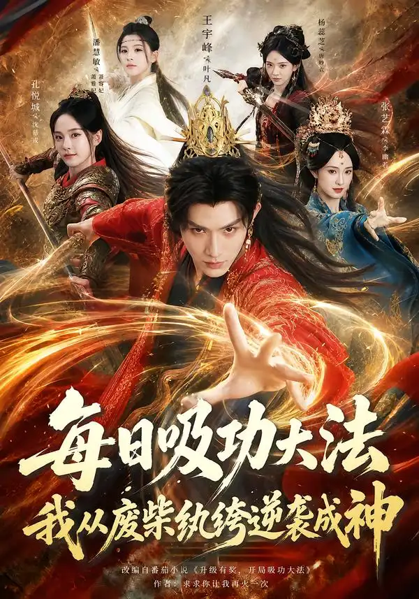 《每日吸功大法，我从废柴纨绔逆袭成神（62集）王宇峰&张艺霖》短剧全集免费在线观看-CD网盘社