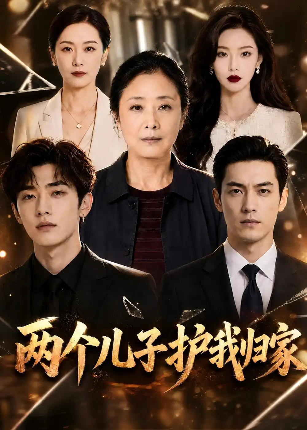 《两个儿子护我归家（83集）AI短剧》短剧全集免费在线观看-布伊影视网