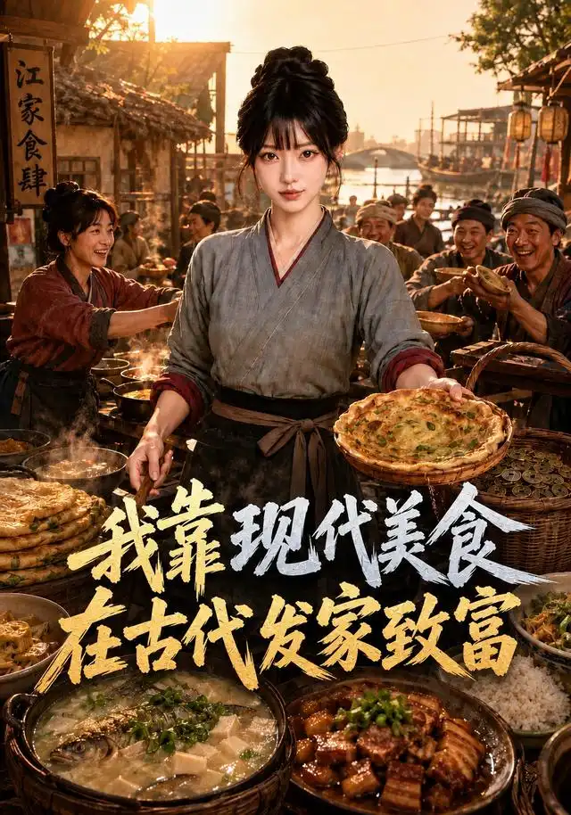 《我靠现代美食在古代发家致富（119集）AI短剧》短剧全集免费在线观看-CD网盘社