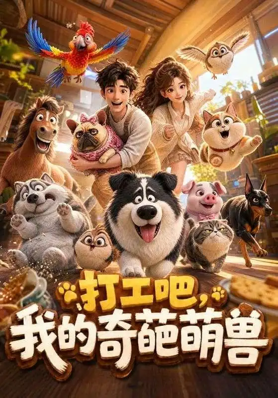 《打工吧，我的奇葩萌兽&打工吧我的奇葩萌兽（110集）AI短剧》短剧全集免费在线观看-布伊影视网
