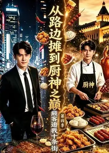 《从路边摊到厨神之巅，顾客追我十条街第四季&从路边摊到厨神之巅顾客追我十条街第四季（80集）AI短剧》短剧全集免费在线观看-CD网盘社