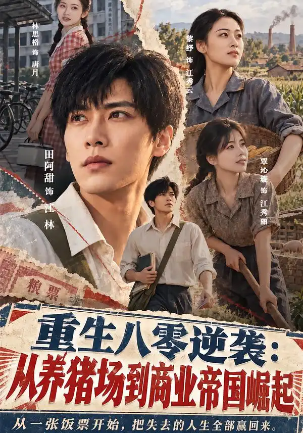 《重生八零逆袭：从养猪场到商业帝国崛起（80集）田阿甜&林思格》短剧全集免费在线观看-CD网盘社