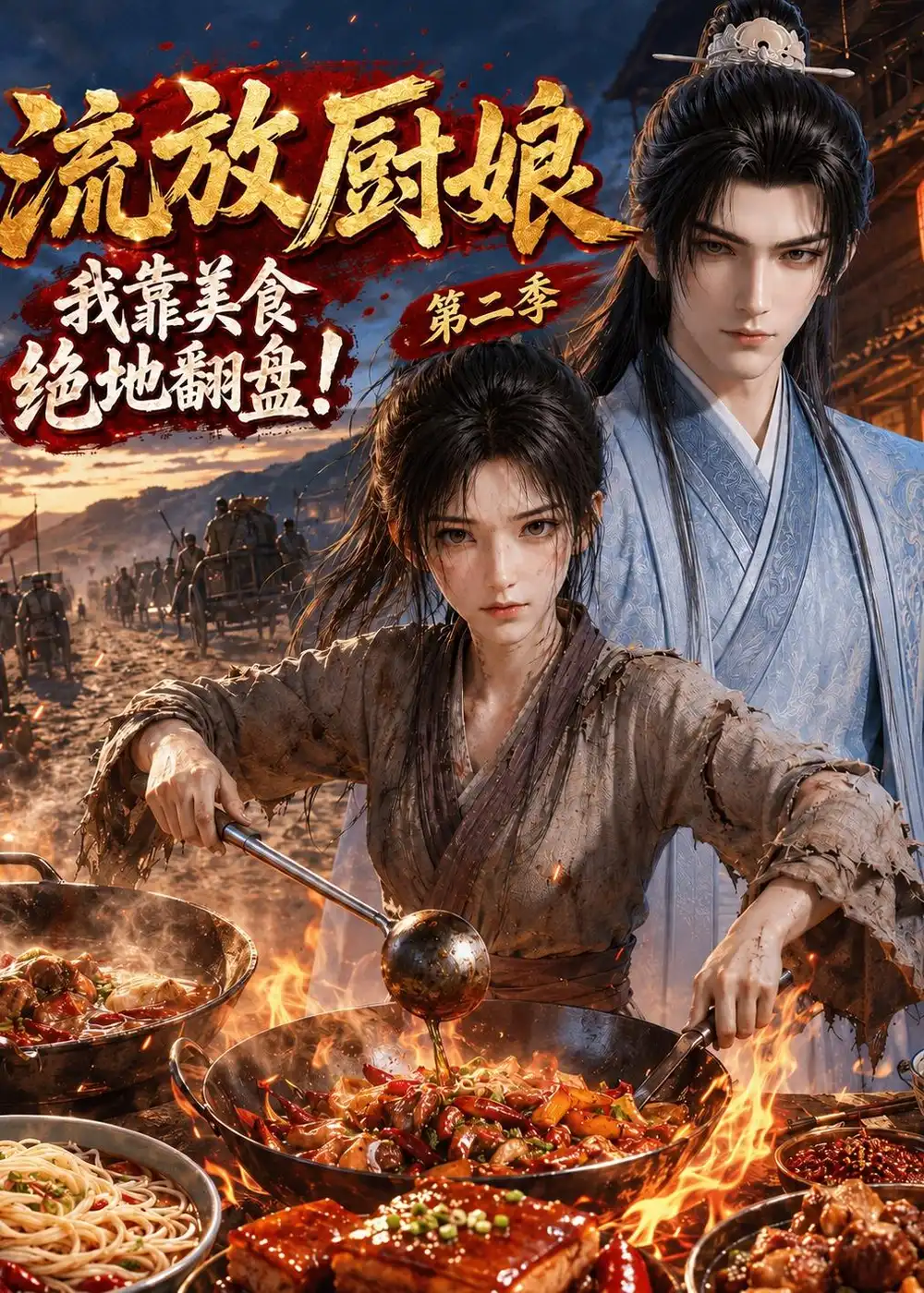 《流放厨娘，我靠美食绝地翻盘！第二季&流放厨娘我靠美食绝地翻盘第二季（290集）AI短剧》短剧全集免费在线观看-CD网盘社