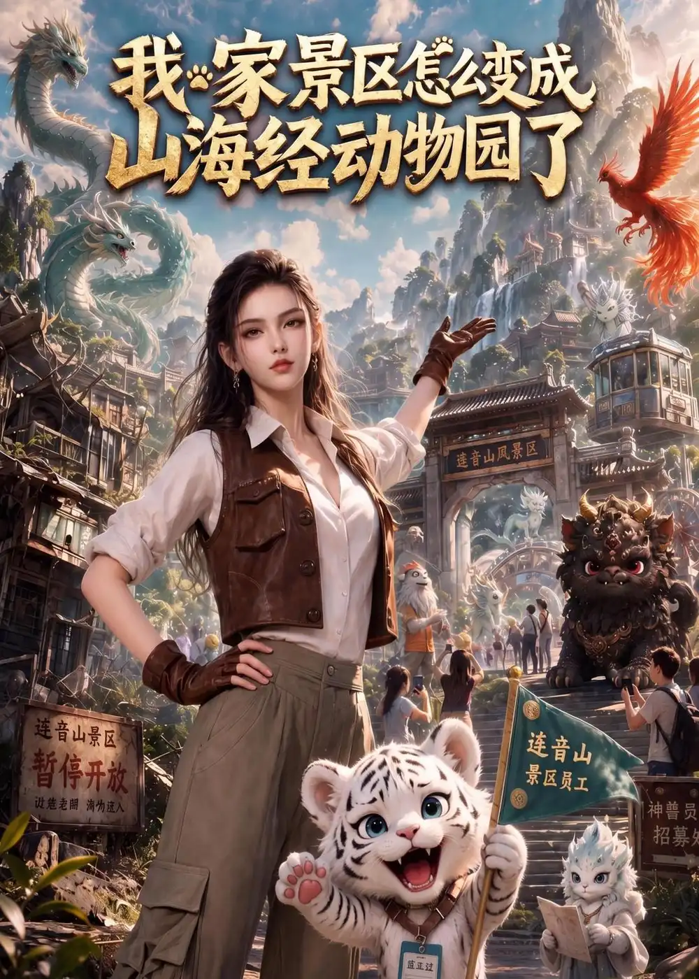 我家景区怎么变成山海经动物园了（105集）AI短剧全集免费在线观看 - 第一搜