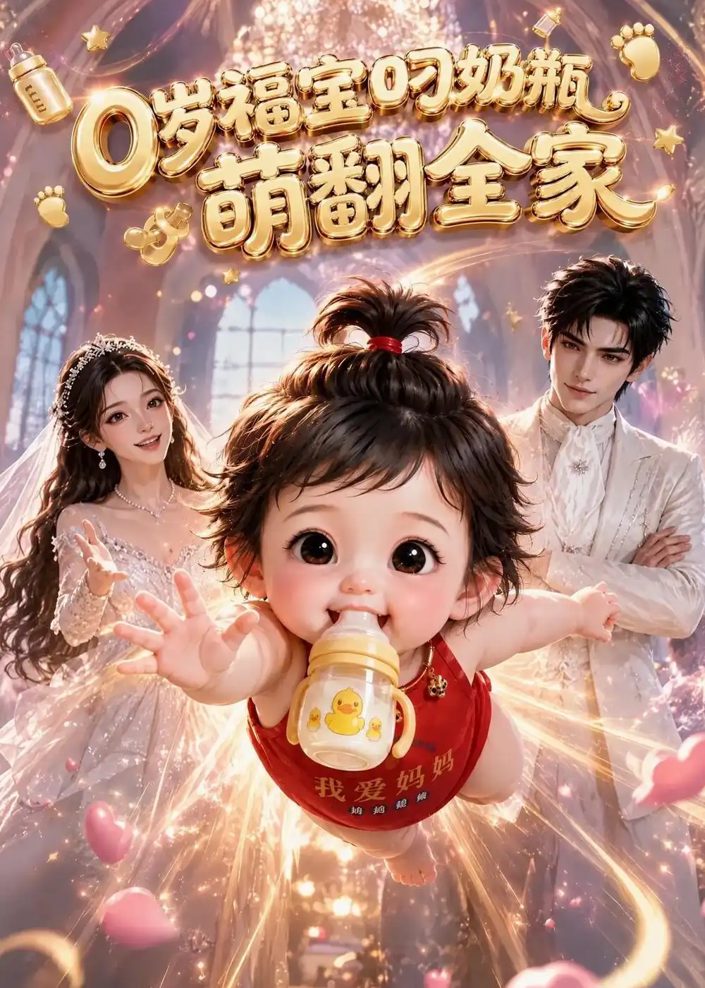 0岁福宝叼奶瓶萌翻全家（70集）AI短剧全集免费在线观看 - 第一搜