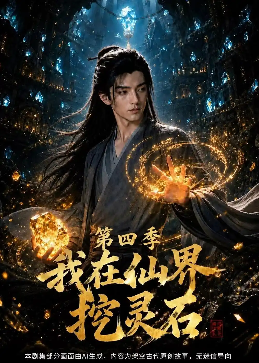 《我在仙界挖灵石第四季（162集）AI短剧》短剧全集免费在线观看-CD网盘社