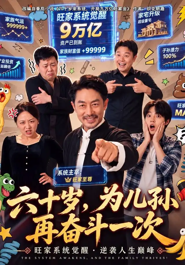 《六十岁,为儿孙再奋斗一次&六十岁为儿孙再奋斗一次(40集)苏钢&朱珂》短剧全集免费在线观看-CD网盘社