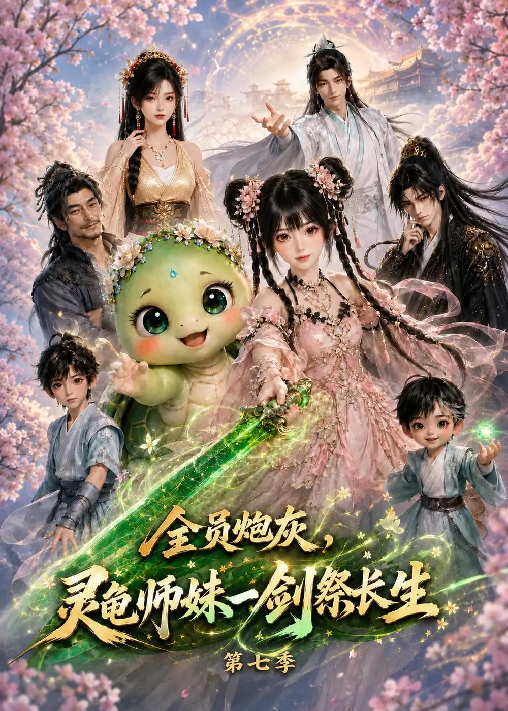 《全员炮灰，灵龟师妹一剑祭长生第七季&全员炮灰灵龟师妹一剑祭长生第七季（118集）AI短剧》短剧全集免费在线观看-CD网盘社
