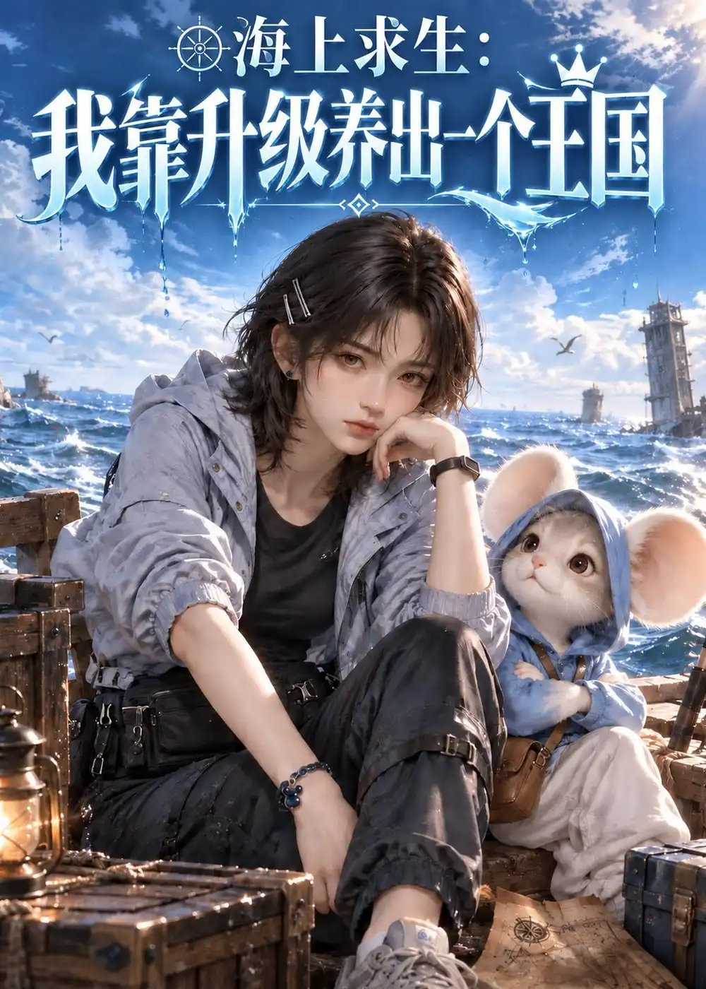 《海上求生：我靠升级养出一个王国&海上求生我靠升级养出一个王国（112集）AI短剧》短剧全集免费在线观看-CD网盘社