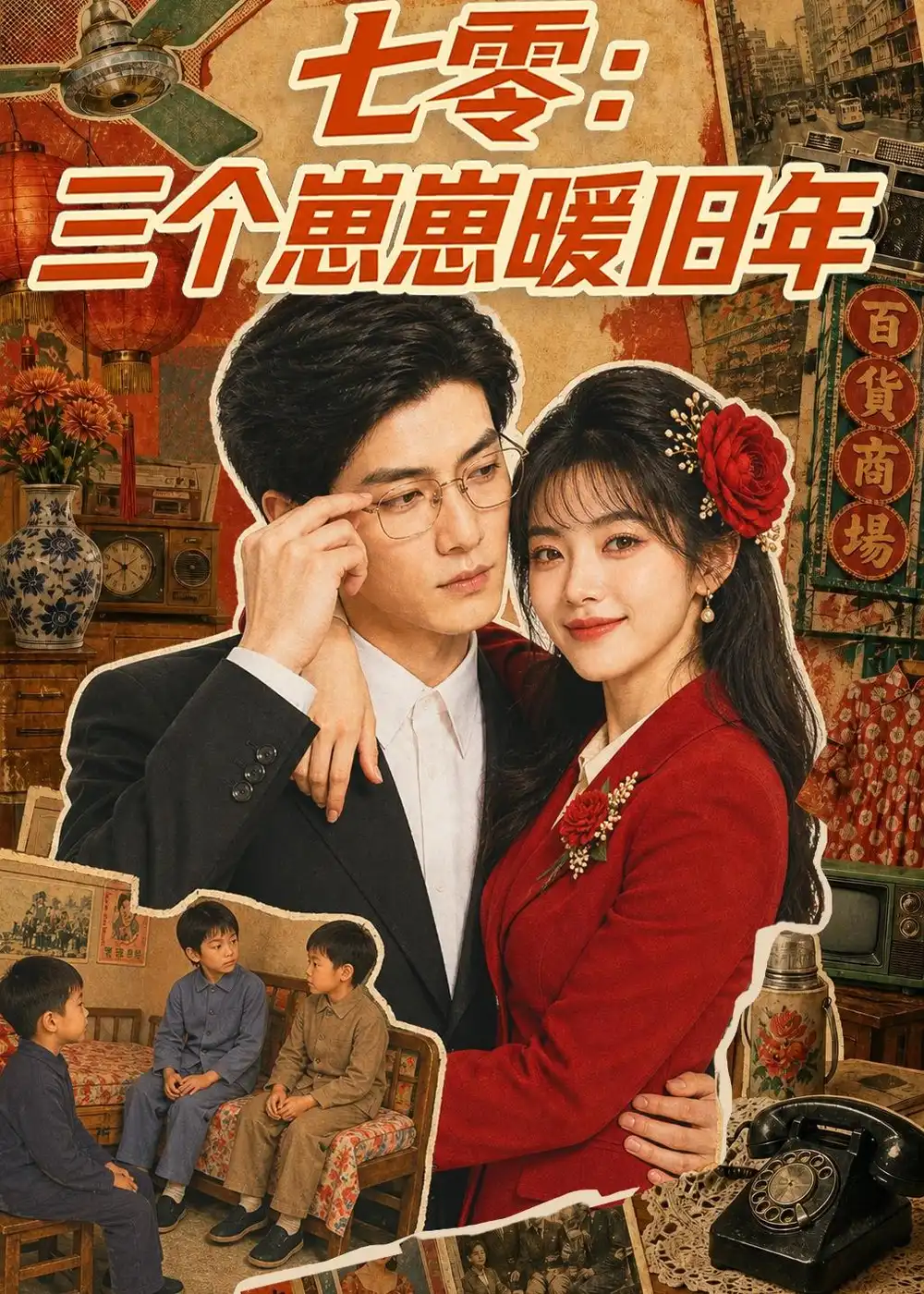 《七零：三个崽崽暖旧年&七零三个崽崽暖旧年（143集） AI短剧》短剧全集免费在线观看