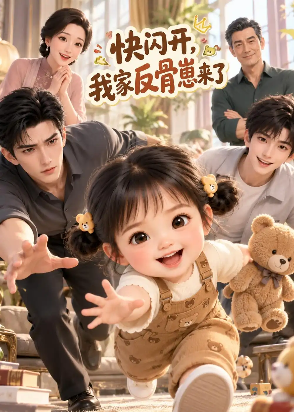 《快闪开，我家反骨崽来了&快闪开我家反骨崽来了（72集）AI短剧》短剧全集免费在线观看-CD网盘社