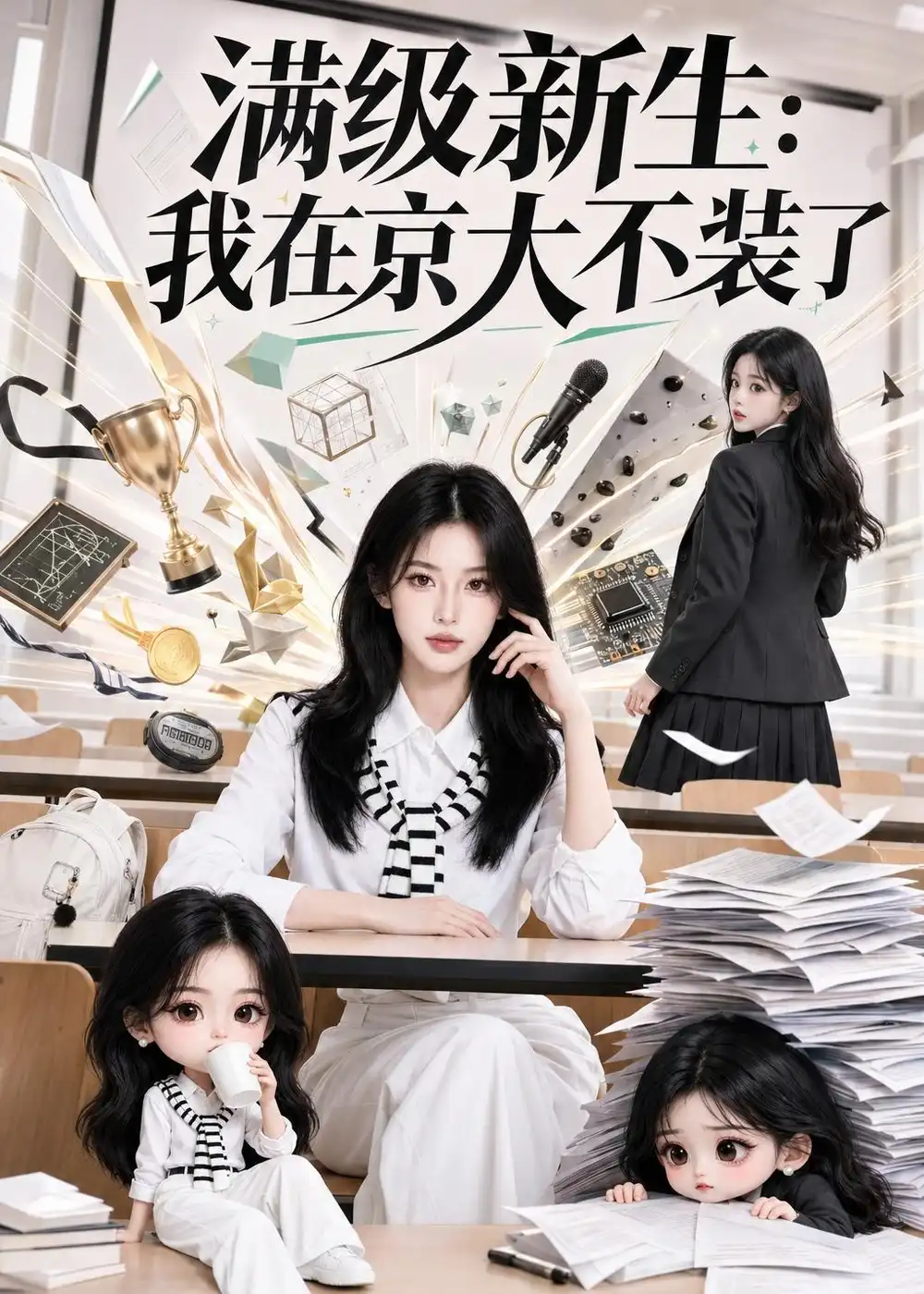 《满级新生：我在京大不装了&满级新生我在京大不装了（45集）AI短剧》短剧全集免费在线观看-CD网盘社