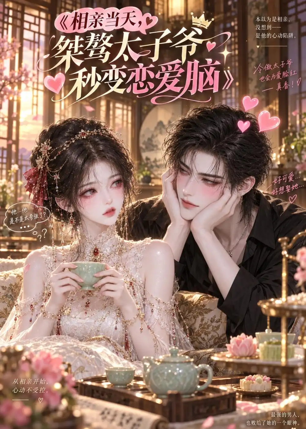 《相亲当天，桀骜太子爷秒变恋爱脑&相亲当天桀骜太子爷秒变恋爱脑（60集）AI短剧》短剧全集免费在线观看-CD网盘社