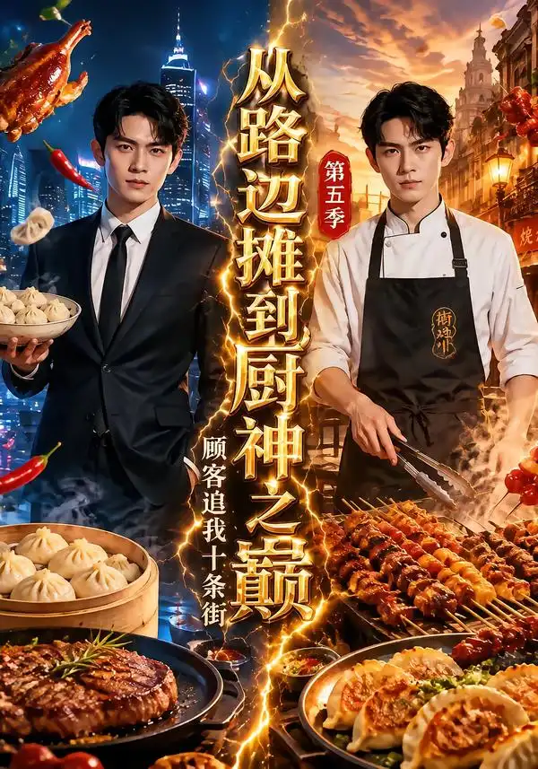 《从路边摊到厨神之巅，顾客追我十条街第五季&从路边摊到厨神之巅顾客追我十条街第五季（80集）AI短剧》短剧全集免费在线观看-CD网盘社