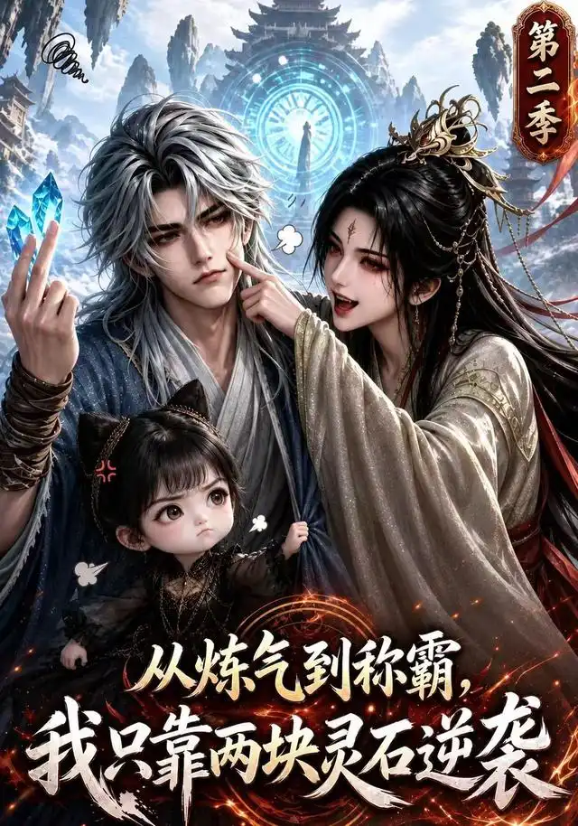 《从炼气到称霸，我只靠两块灵石逆袭第二季&从炼气到称霸我只靠两块灵石逆袭第二季（104集）AI短剧》短剧全集免费在线观看-CD网盘社