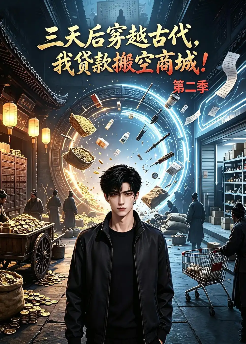 《三天后穿越古代，我贷款搬空商城！第二季&三天后穿越古代我贷款搬空商城第二季（653集）AI短剧》短剧全集免费在线观看-CD网盘社