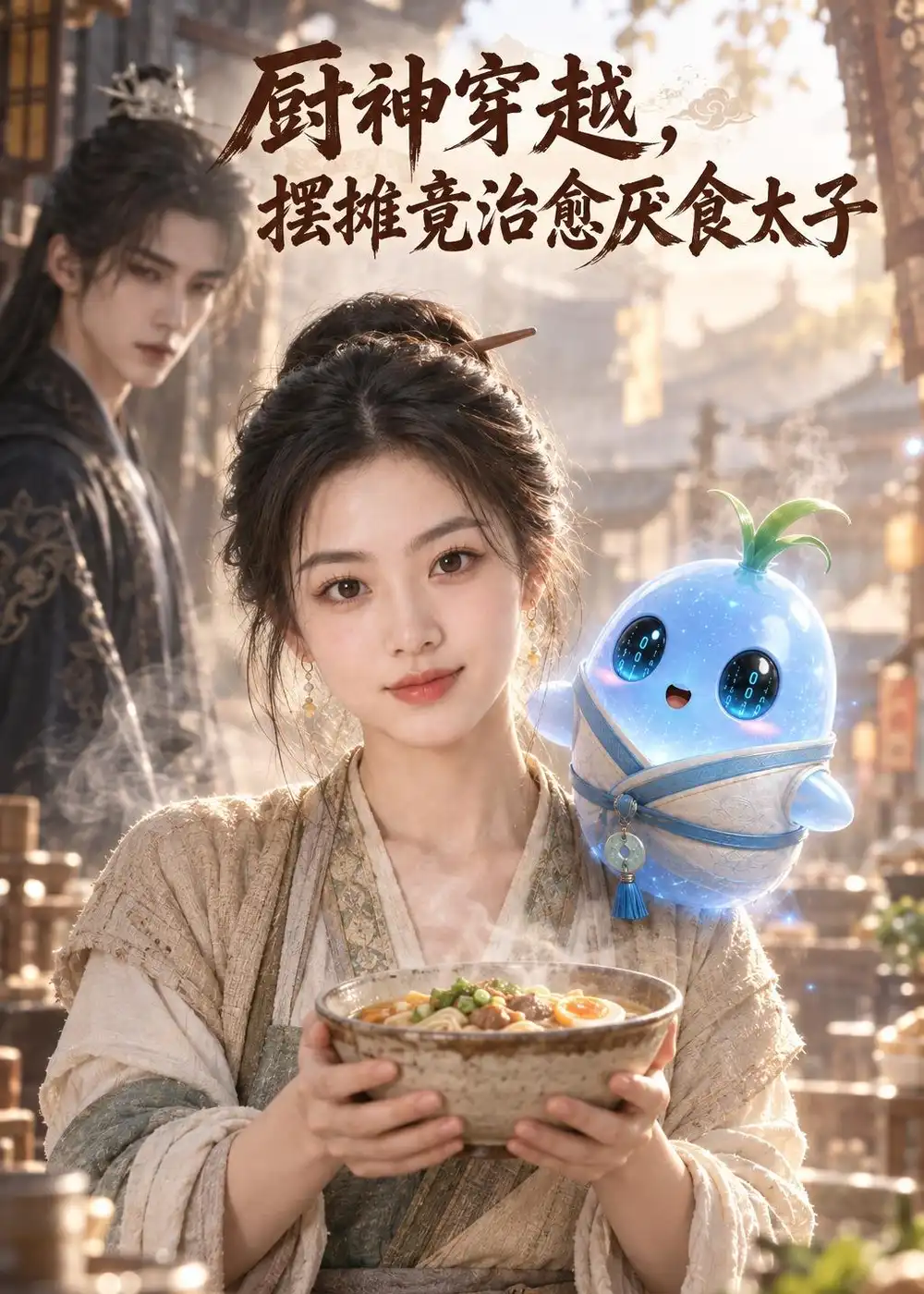《厨神穿越，摆摊竟治愈厌食太子&厨神穿越摆摊竟治愈厌食太子（90集） AI短剧》短剧全集免费在线观看-CD网盘社