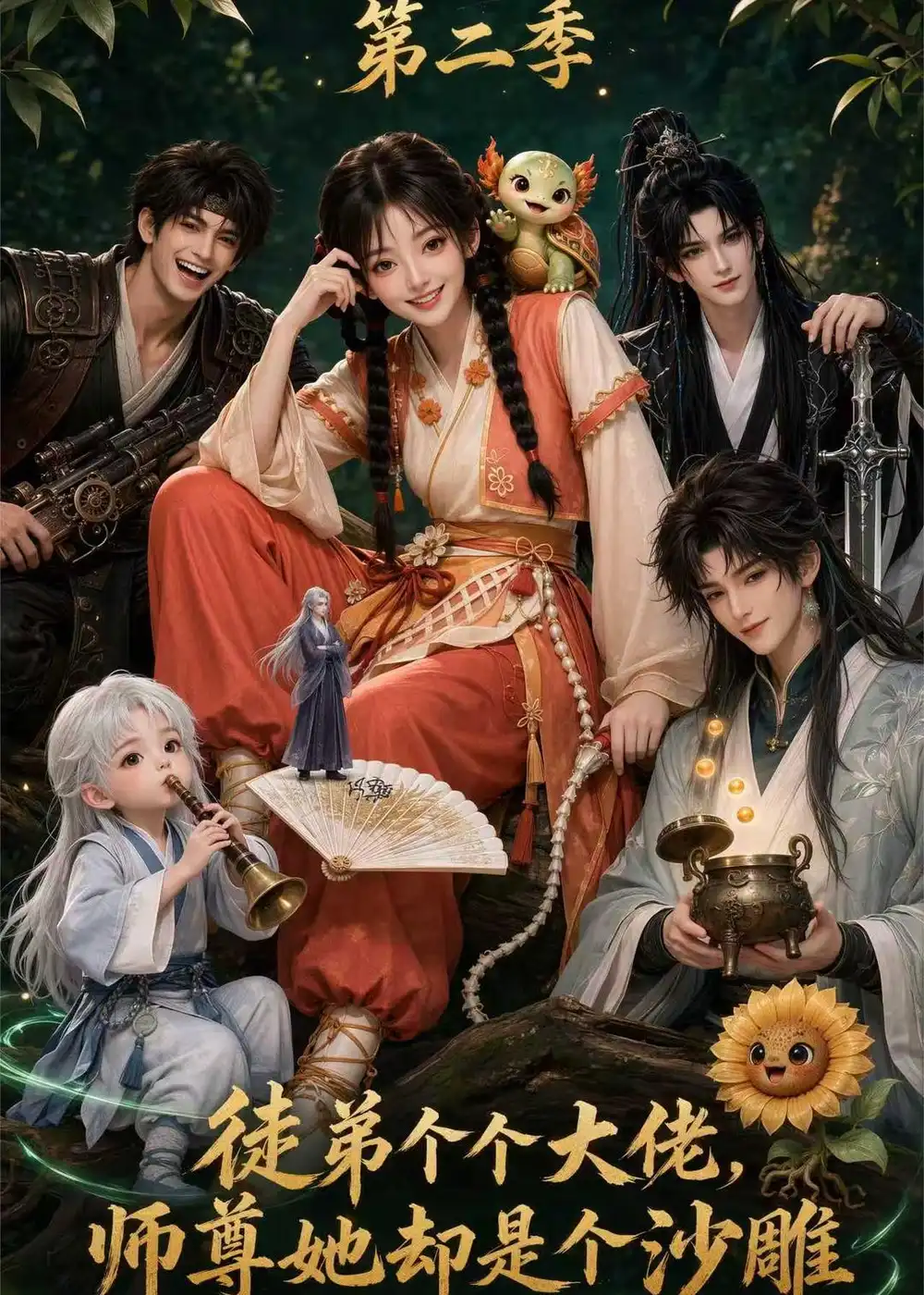 《徒弟个个大佬，师尊她却是个沙雕（第二季）&徒弟个个大佬师尊她却是个沙雕第二季（188集）AI短剧》短剧全集免费在线观看-CD网盘社