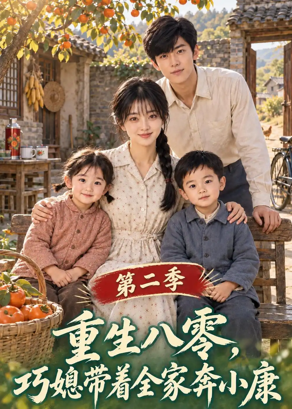 《重生八零，巧媳带着全家奔小康第二季&重生八零巧媳带着全家奔小康第二季（109集）AI短剧》短剧全集免费在线观看-CD网盘社