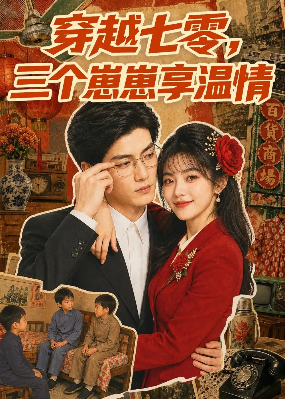 《穿越七零，三个崽崽享温情&穿越七零三个崽崽享温情（127集）AI短剧》短剧全集免费在线观看-CD网盘社