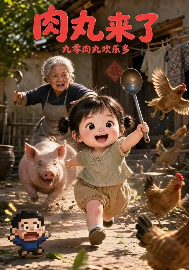 《肉丸来了九零肉丸欢乐多（66集）AI短剧》短剧全集免费在线观看-CD网盘社